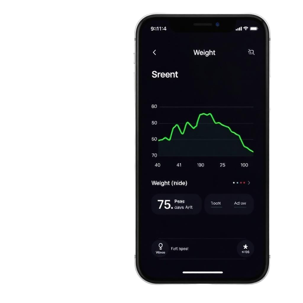 Progress Tracking screen